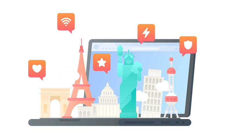 在法属圭亚那连接到中国的代理 - 大陆VPN